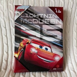 Disney Pixar Cars Canvas Wall Art Decor NEW Lightning McQueen Boy Room LMQ 95
